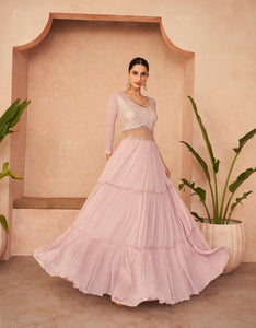 Afternoon Partywear Indo Western Gown