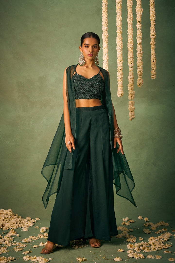 bachelorette partywear in green