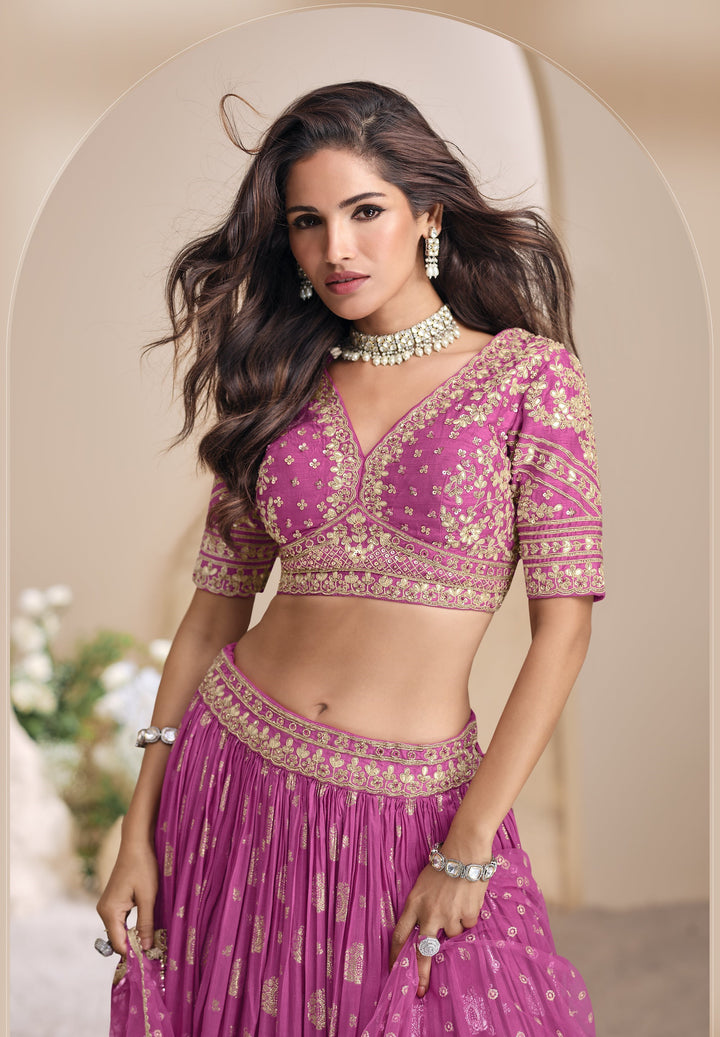 afternoon roka function wear lehenga choli set