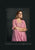 Designer Crepe Pink Saree with Jacket