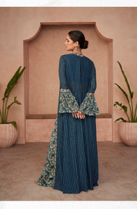 Engagement Wear Indo Western 3 Piece Set