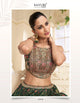 Mehendi Wear Indo Western Skirt Top Set