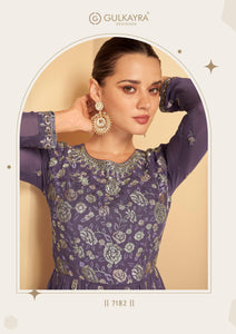 Partywear Georgette Indian Dress