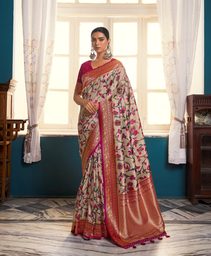 All Occasion Wear Indian Silk Saree - Fashion Nation