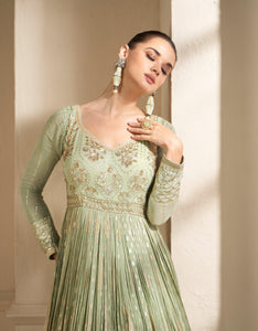 Engagement Wear Anarkali Gown