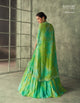 Mehendi Party Wear Indo Western Tie & Dye Skirt Set