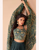 Partywear Indo-Western Dhoti Pants with Shrug