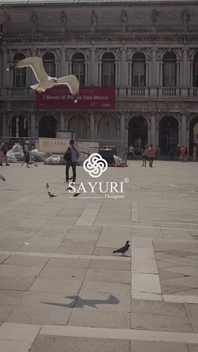 stylish indo western gharara crop top suit video by sayuri designer catalogue elnaaz