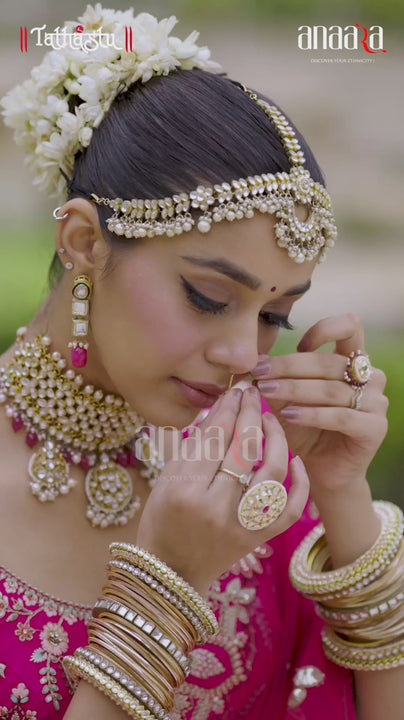 video of wedding wear lehenga choli by anaara tathastu