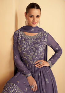Partywear Georgette Indian Dress