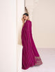 Sangeet Wear Front Slit Floor Length Anarkali