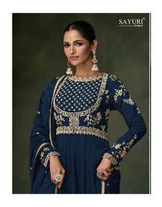Evening Party Wear Indo Western Gown
