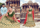 Designer ZIK10003 Bridal Green Velvet Net Lehenga Choli - Fashion Nation