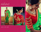 Brilliant Kimora SA1050 Designer Red Green Silk Jacquard Banarasi Saree - Fashion Nation