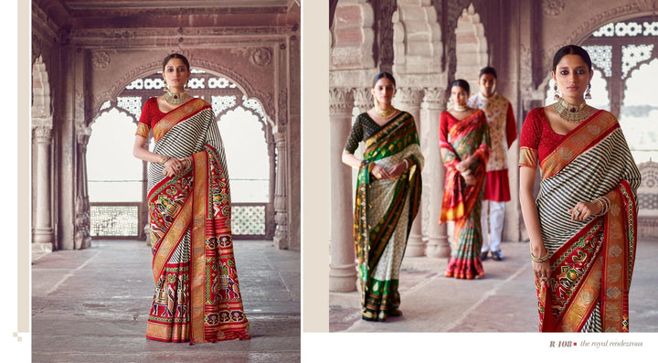 Marriage Functions Wear Designer Traditional Saree - Fashion Nation