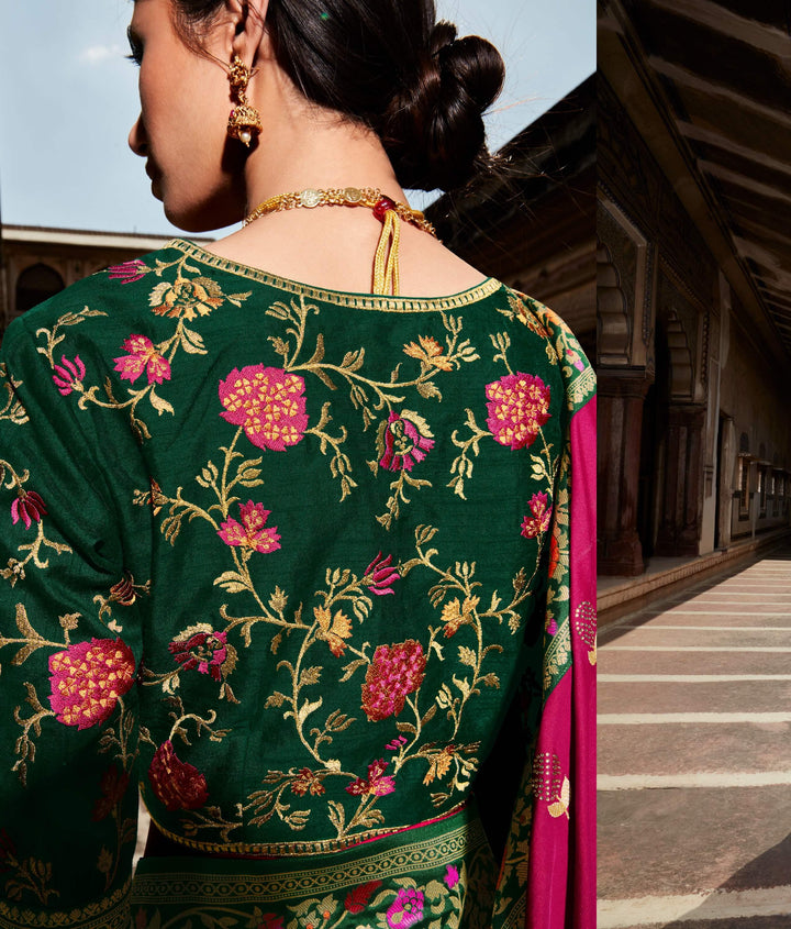 Geet Sammelan Wear Special Silk Saree - Fashion Nation