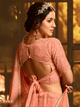 Latest Party Wear Peach Lehenga Choli by Fashion Nation