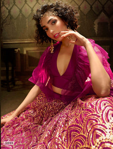 Ceremonial Party Wear Stylish Lehenga Choli for Online Sales by Fashion Nation