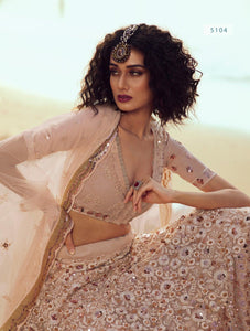 Cocktail Party Wear Designer Lehenga Choli for Online Sales by Fashion Nation