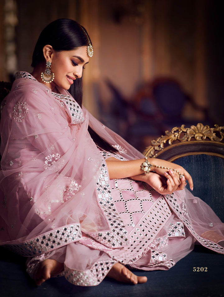 Afternoon Party Wear Designer Sharara Suit - Fashion Nation