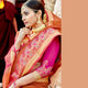 Pretty LS54469 Festive Rust Pink Weaving Cotton Silk Saree - Fashion Nation