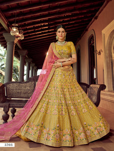 Latest Bridal Marriage Wear Designer Lehenga Choli - Fashion Nation