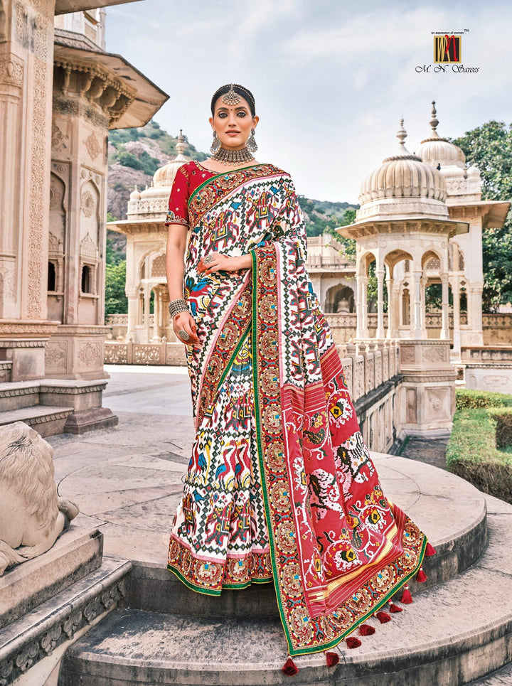 Wedding Special Patan Patola Silk Saree - Fashion Nation