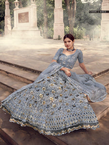 Reception Wear Designer Fashionable Lehenga Choli for Online Sales by Fashion Nation