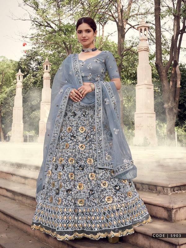 Reception Wear Designer Fashionable Lehenga Choli - Fashion Nation