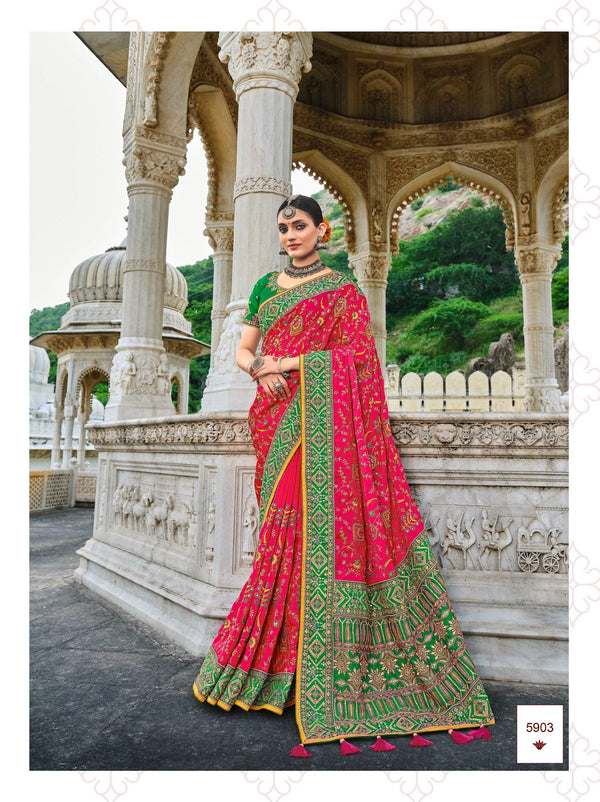 Shaadi Special Designer Silk Saree - Fashion Nation