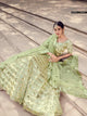 Mehndi Special Designer Party Wear Lehenga Choli for Online Sales by Fashion Nation