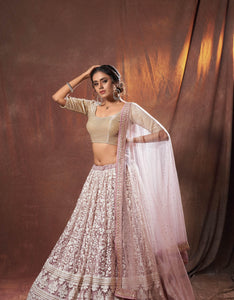 Sangeet Party Wear Designer Lehenga Choli for Online Sales by Fashion Nation