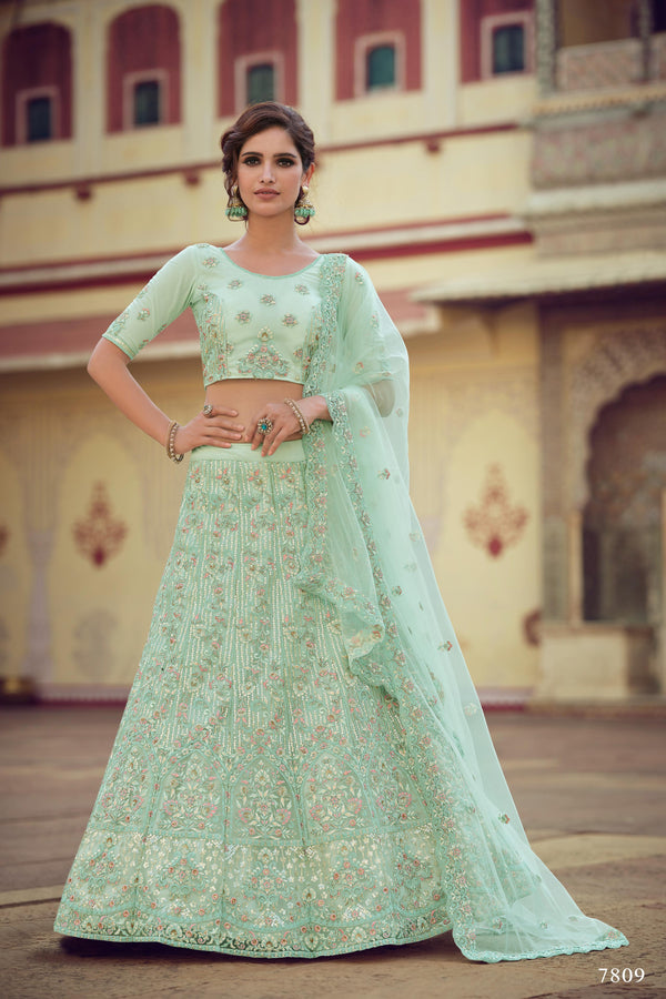 Designer Party Wear Lehenga Choli - Fashion Nation