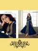 Party Wear 8206 Indo Western Blue Georgette Silk Anarkali Suit with Pants - Fashion Nation