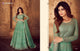 Shamita Shetty ASH8248 Indo Western Aqua Net Silk Floor Length Anarkali Gown - Fashion Nation