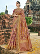 Designer BS12109 Pretty Multicoloured Maroon Banarasi Silk Jacquard Saree - Fashion Nation