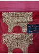 Sara Ali Khan KF3614 Bollywood Inspired Red Georgette Silk Saree - Fashion Nation