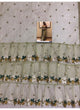 Designer KF3661 Bollywood Inspired Green Net Silk Ruffle Saree - Fashion Nation