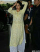 Janhvi Kapoor KF3797 Bollywood Inspired Yellow White Cotton Kurta Palazzo - Fashion Nation