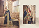Attractive PRM5421 Wedding Wear Navy Blue Banarasi Silk Saree - Fashion Nation