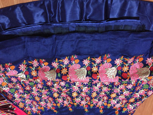 Regal SF5154 Bollywood Inspired Blue Pink Silk Net Lehenga Choli - Fashion Nation