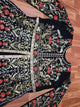 Fashionable SF6132 Bollywood Inspired Black Multicoloured Silk Anarkali Gown - Fashion Nation