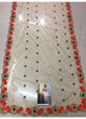 Celebrity Wear KF3855 Bollywood Inspired Cream Net Silk Layered Saree - Fashion Nation