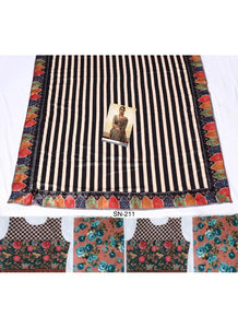 Celebrity Wear KF3860 Bollywood Inspired Multicoloured Silk Saree - Fashion Nation