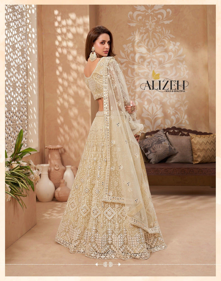 Afternoon Party Wear Designer Lehenga Choli - Fashion Nation