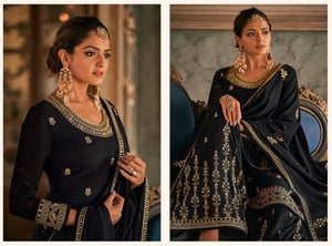 Evening Party Wear Sharara Suit