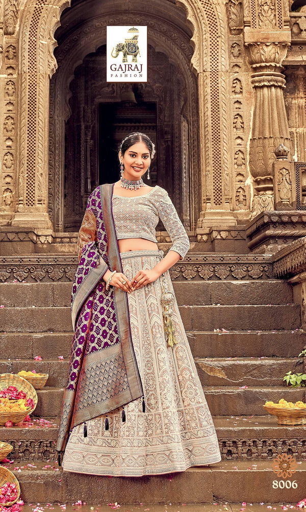 Evening Party Wear Lehenga Dupatta - Fashion Nation