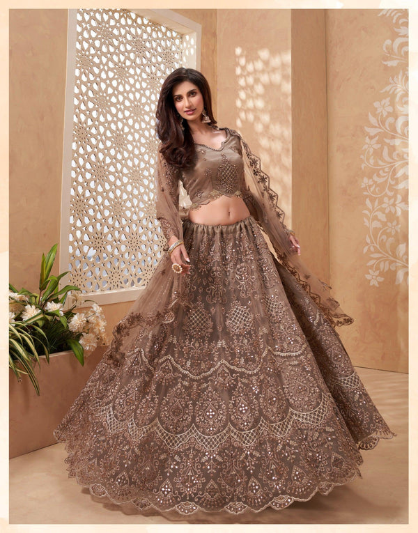 Evening Party Wear Designer Lehenga Choli - Fashion Nation