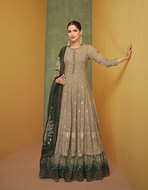 Bachelorette Party Wear Anarkali Gown - Fashion Nation