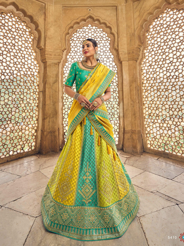 Shaadi Wear Traditional Silk Lehenga Choli - Fashion Nation